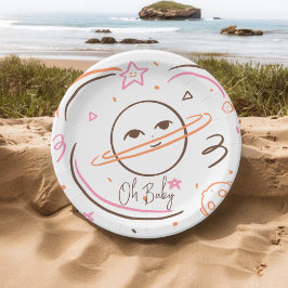 Plato De Papel Oh Baby