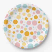 Oh Baby Cute Fun Polka Dots Baby Shower
