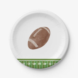 Plato De Papel Oh Boy football