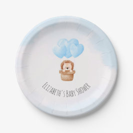 Plato De Papel ¡Oh, chico! Placas de papel de Baby Shower