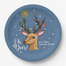 Oh Deer | Gracioso animal de Holiday Woodland