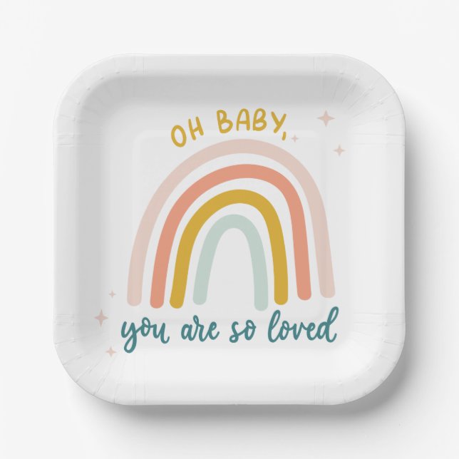 Plato De Papel Oh Nena, Eres Tan Amado. (Anverso)