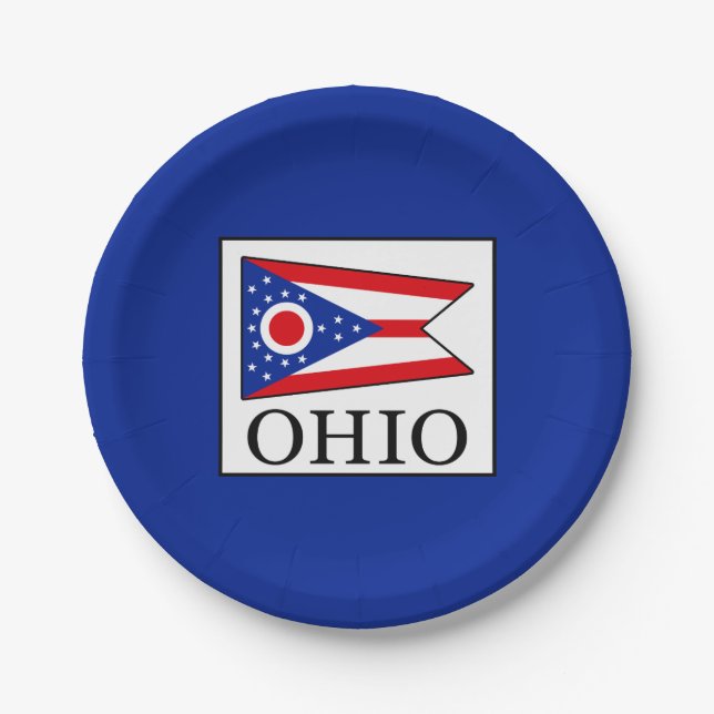 Plato De Papel Ohio (Anverso)