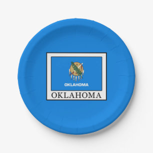 Plato De Papel Oklahoma