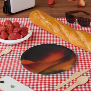 Plato De Papel Ola de incendios