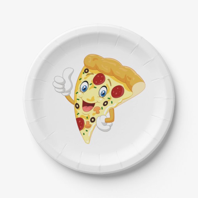 Plato De Papel Olear la placa de pizza (Anverso)