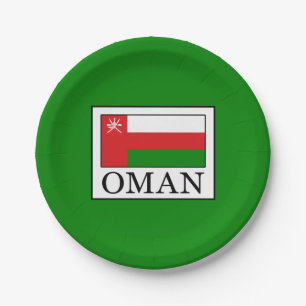 Plato De Papel Oman