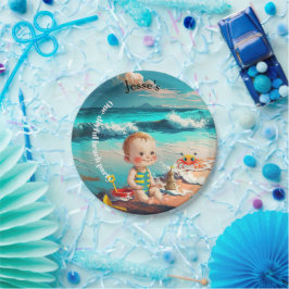 Plato De Papel One-derful, first birthday