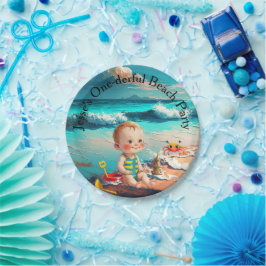 Plato De Papel One-derful, first birthday