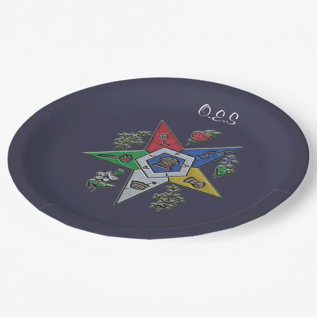 Plato De Papel Orden De La Estrella Oriental (Angular)