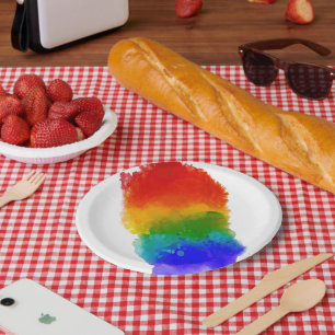 Plato De Papel Orgullo moderno de SlipperyJoe estallar energía y