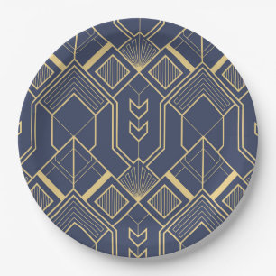 Plato De Papel Ornamentos de lujo 60