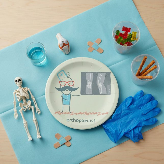Plato De Papel Ortopedista (Subido por el creador)