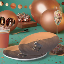 Oryx al borde, Namibia