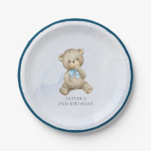 oso de peluche cumpleaños niño cualquier edad