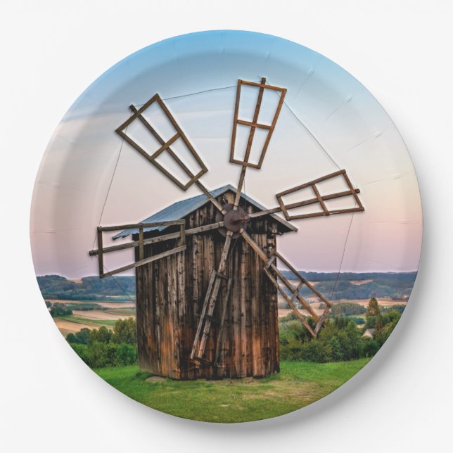 Plato De Papel Othouse Windmill (Anverso)