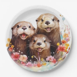 Plato De Papel Otter
