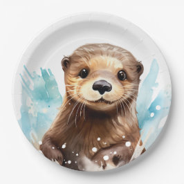 Plato De Papel Otter