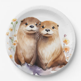 Plato De Papel Otter