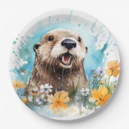 Plato De Papel Otter
