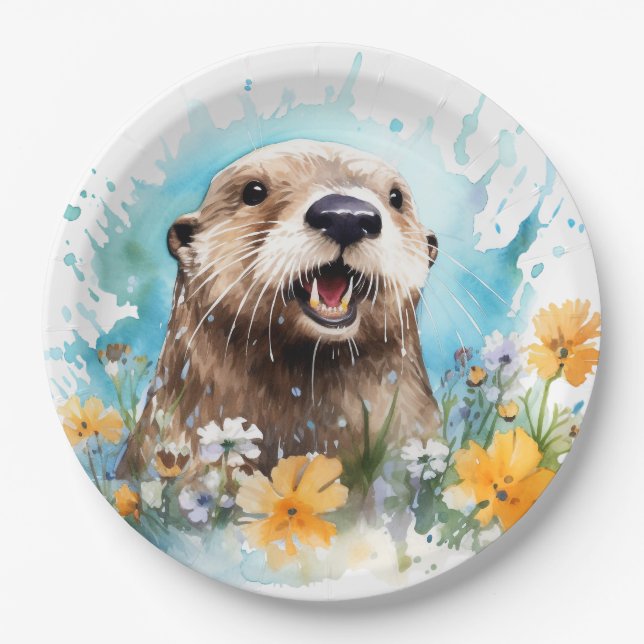 Plato De Papel Otter (Anverso)