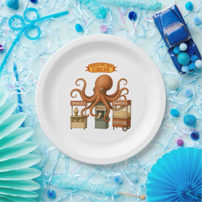 Plato De Papel Otto’s circus snack shack (Fiesta)