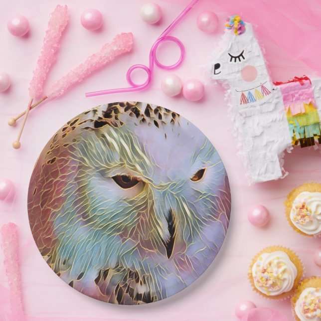 PLATO DE PAPEL OWL (Fiesta)