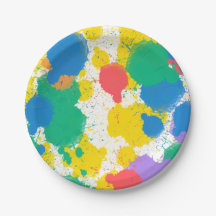 Paint Fiesta Art Fiesta Splatter Plate