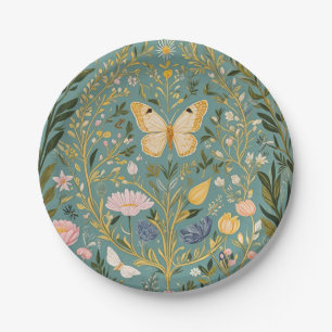 Plato De Papel Paisaje de sueño fluido