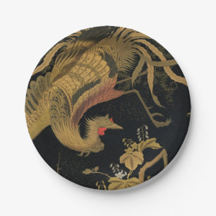 Plato De Papel Pájaro Audsley Mythical Howo: Fénix japonés de 188