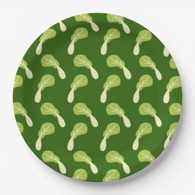 Plato De Papel Paksoi (Anverso)