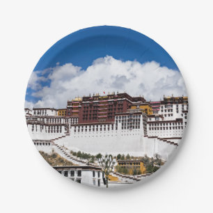 Plato De Papel Palacio Potala en Lhasa - Tíbet