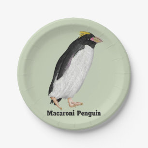 Plato De Papel Palaeeudyptes Extinct Penguin