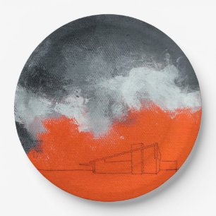 Plato De Papel Palm Springs Alexander Plate One