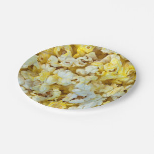 Plato De Papel palomitas de maíz con mantequilla