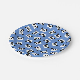 Plato De Papel Panda
