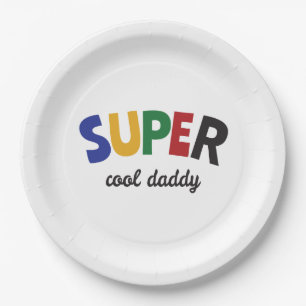 Plato De Papel Papá superfresco