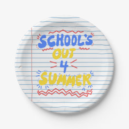 Plato De Papel Papel de hoja suelto en la escuela