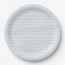 Plato De Papel Papel en blanco