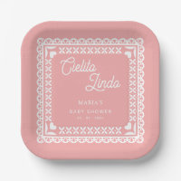 Papel mexicano Picado Cielito Lindo Baby Shower