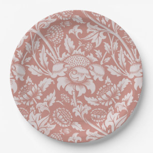 PLATO DE PAPEL PAPEL NAPKIN : WILLIAM MORRIS : FLORAL