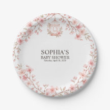 Papel para Baby Shower de Flor de Cerezo