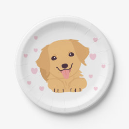 Plato De Papel Papel picante Placas de perro Fiesta de cumpleaños