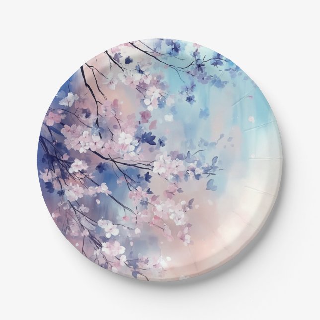 Plato De Papel Papel y placas Fiestas de Aiko (Anverso)