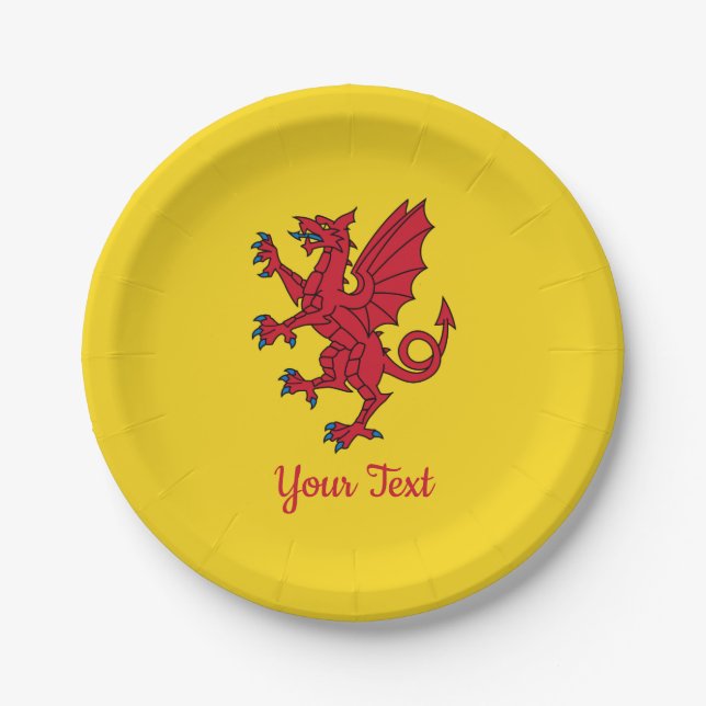 Plato De Papel Paper Plate (Anverso)