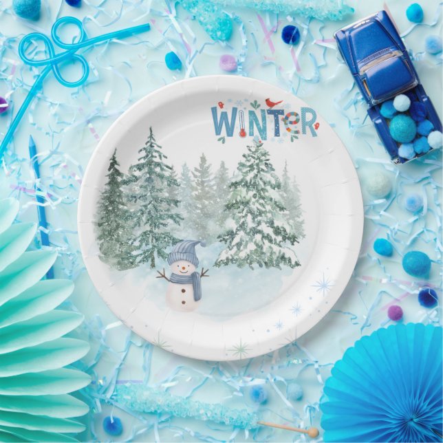 Plato De Papel Paper plate (Fiesta)