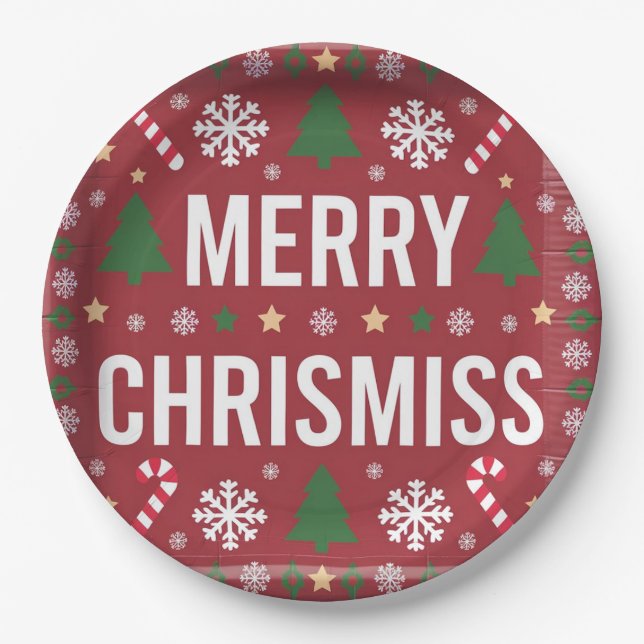 Plato De Papel Paper Plate (Anverso)