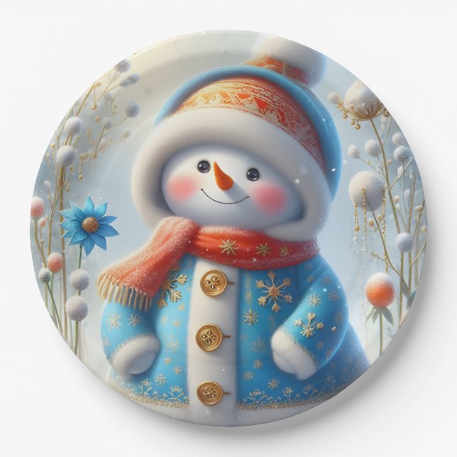 Plato De Papel Paper Plate (Anverso)