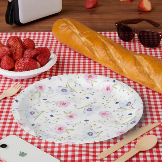 Plato De Papel Paper Plate (Picnic)