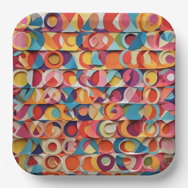 Plato De Papel Paper Plate (Anverso)